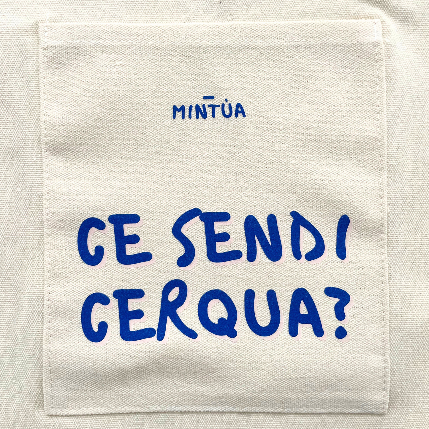 "Ce sendi cerqua?" - Shopper