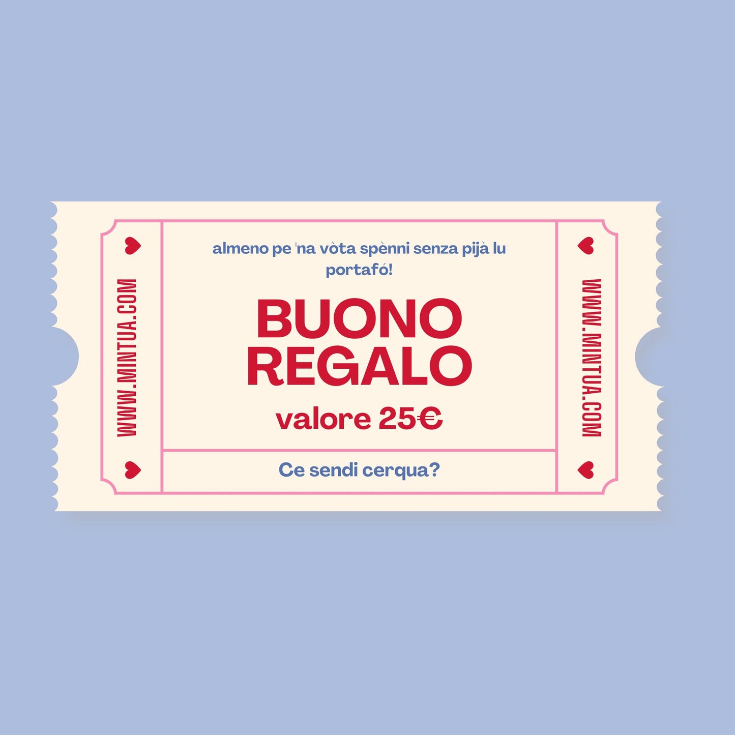 Buono regalo 25€ - Mintùa