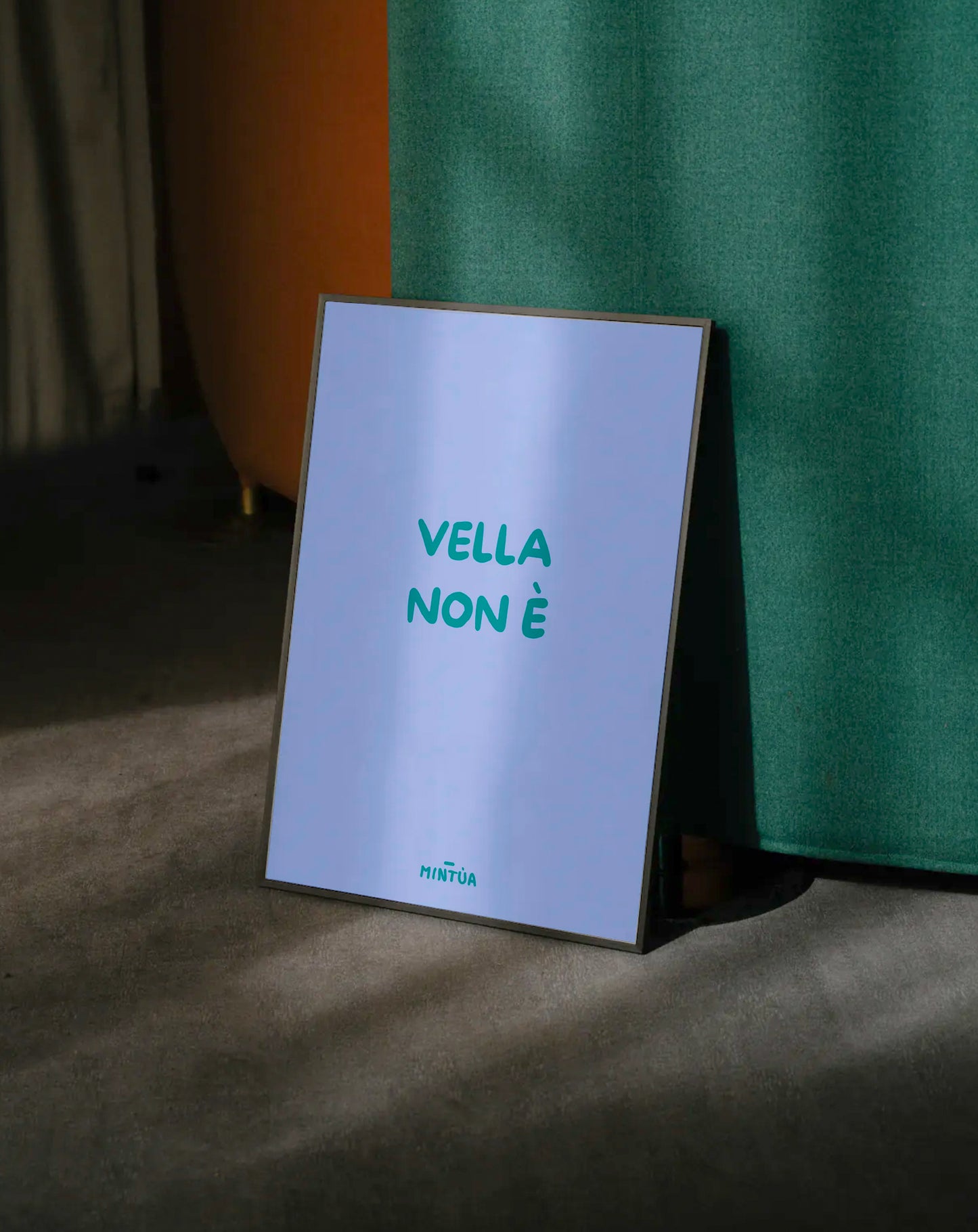 Poster "Vella non è"