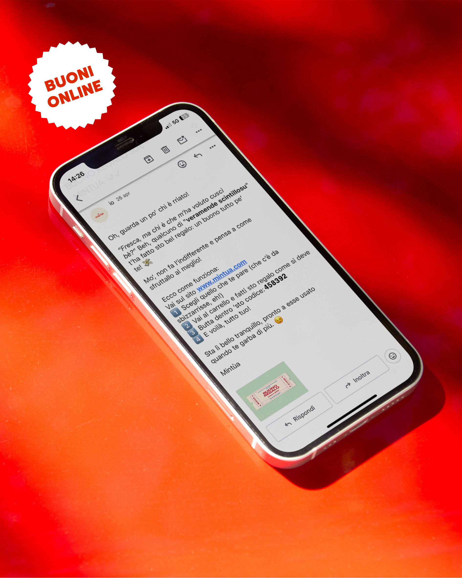 Buoni regalo - Mintùa