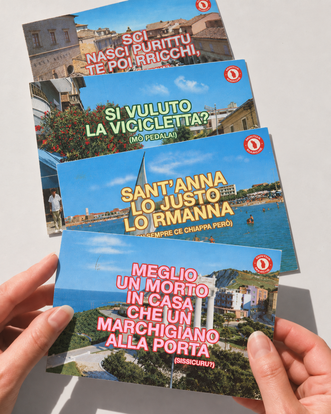 Cartoline Mintua - pack da 4