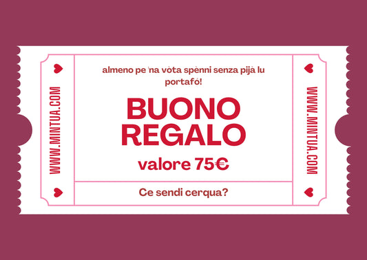 Buono regalo 75€ -  Mintùa