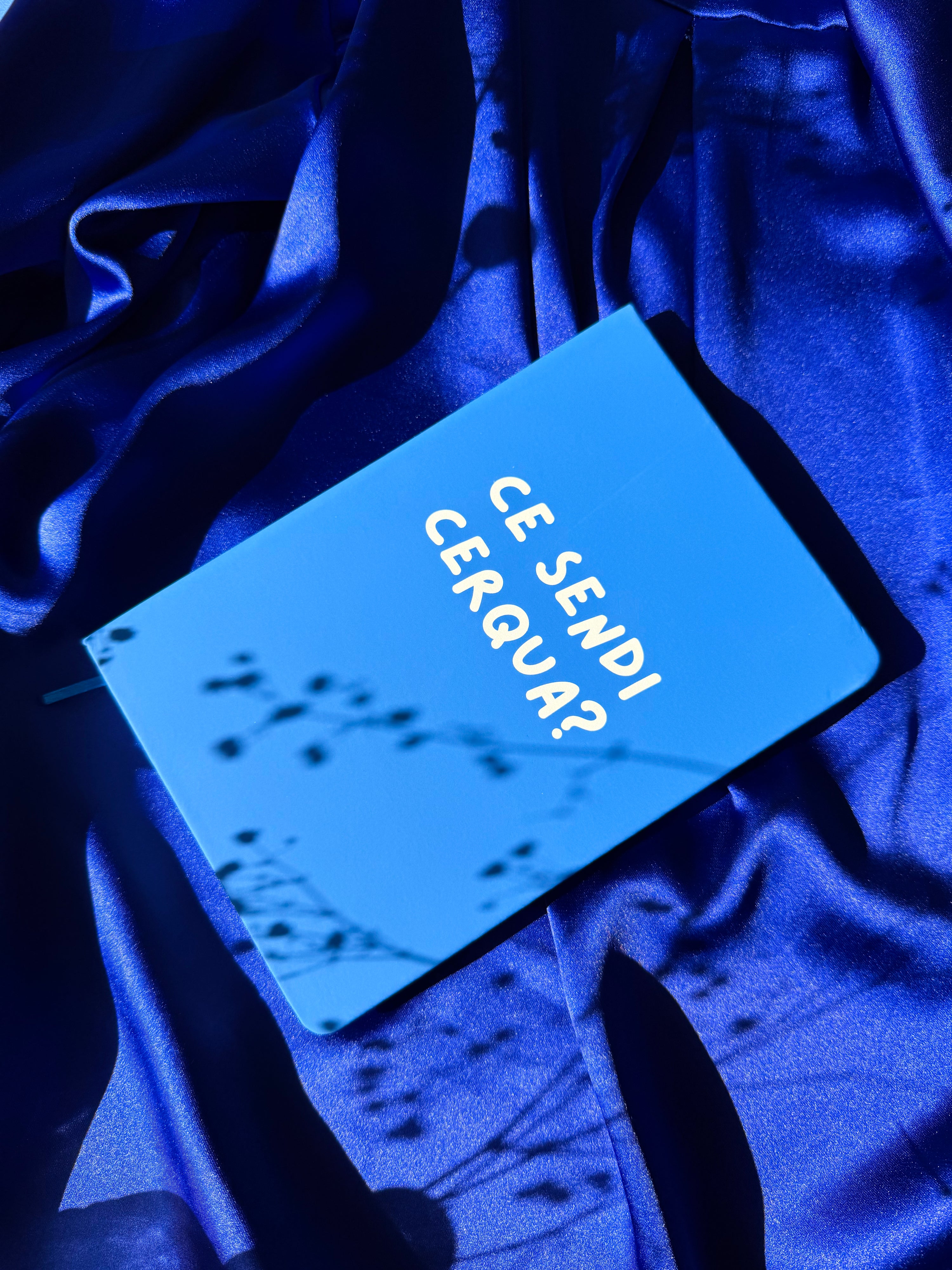 Quaderno A5 "Ce sendi cerqua?"