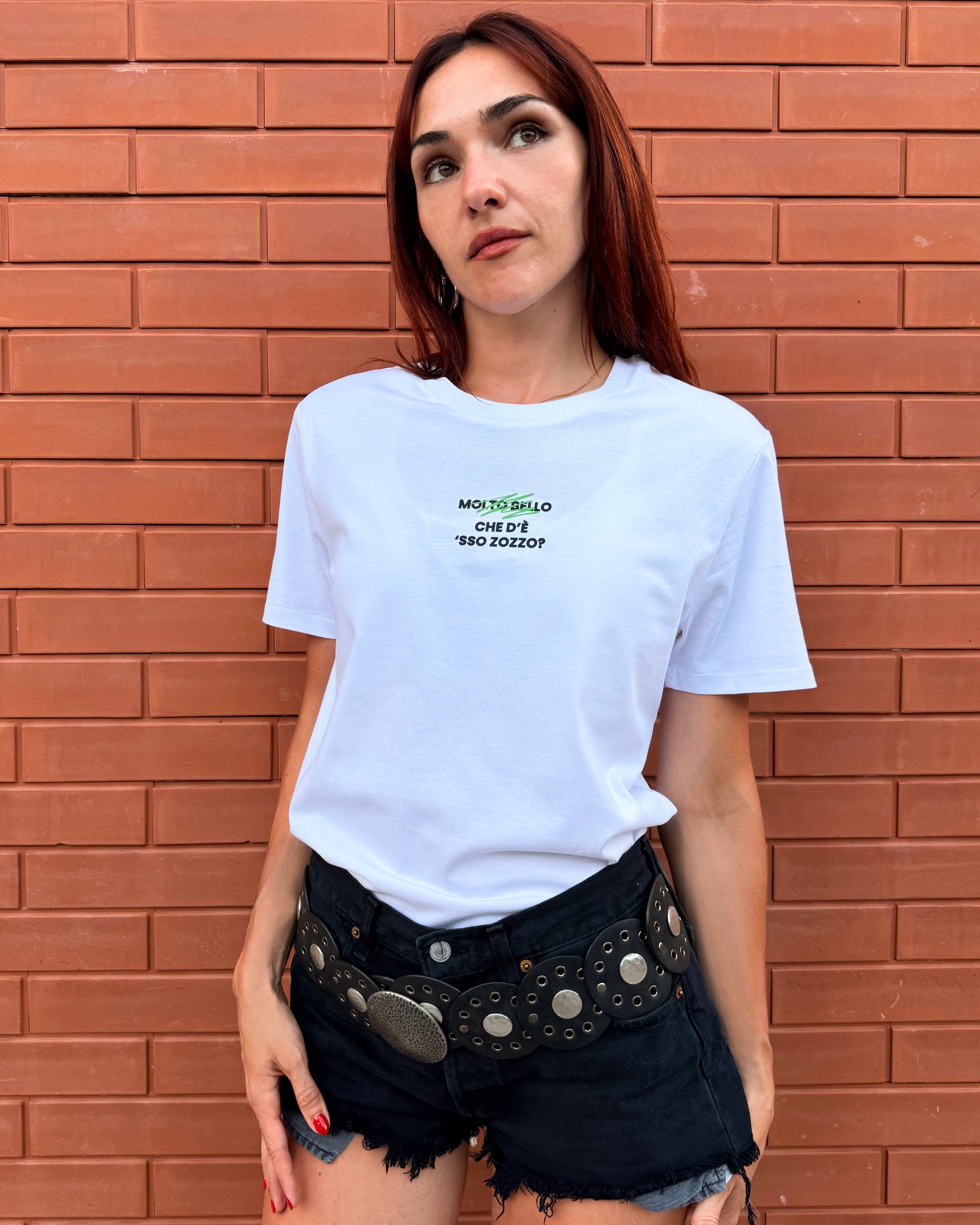 T-shirt unisex "Che d'è 'sso zozzo?" (premium)