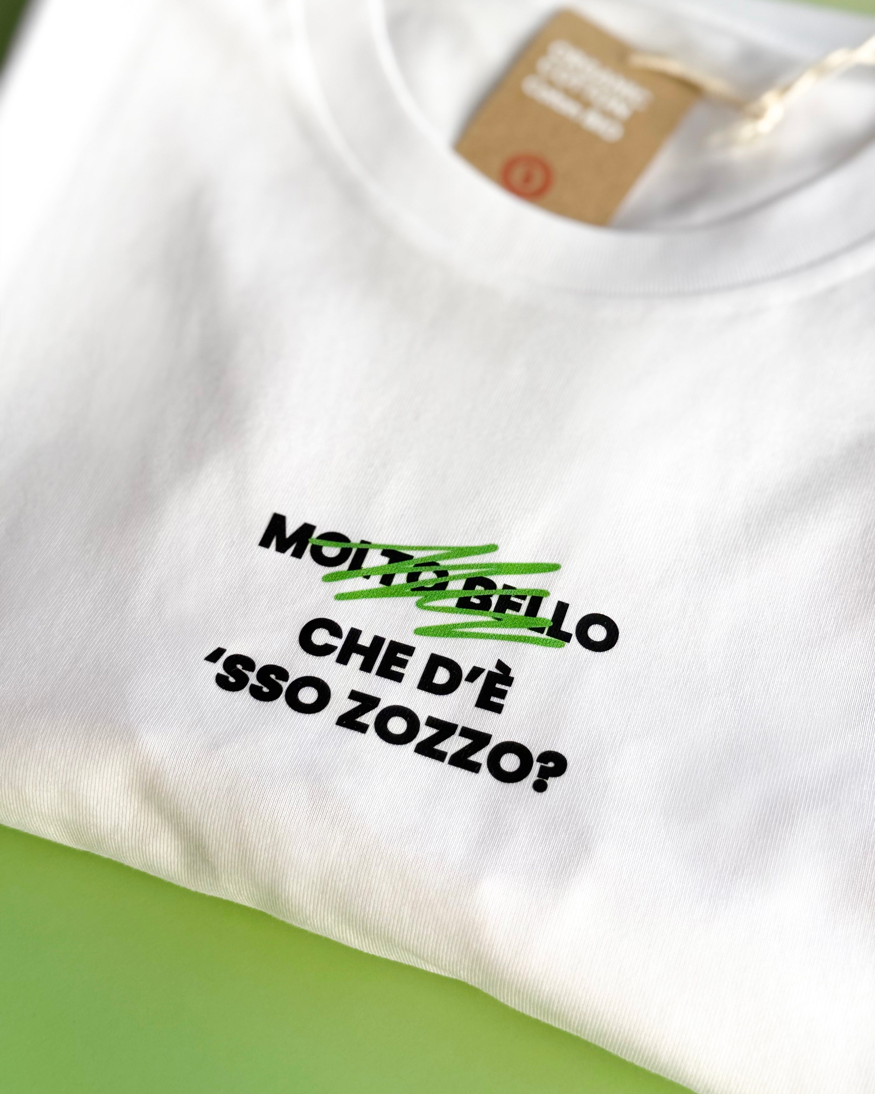 T-shirt unisex "Che d'è 'sso zozzo?" (premium)