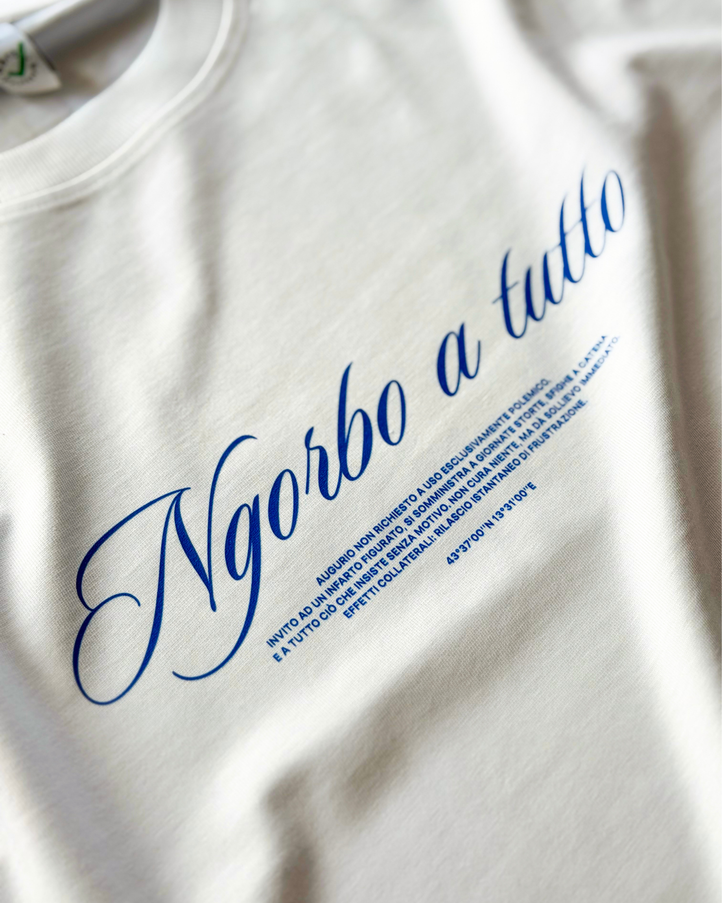 T-shirt donna "Ngorbo a tutto" (premium)